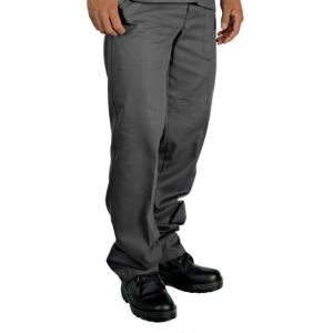 Calça Profissional em Brim Cinza Chumbo