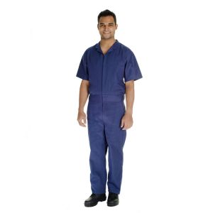 Macacão Profissional Masculino em Brim Azul Marinho