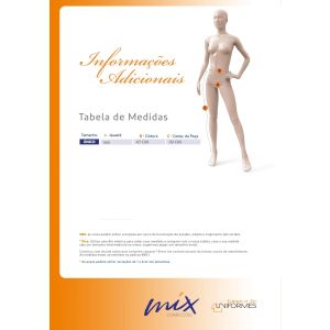 Vestido Branco com Detalhe Cinza e Avental Branco