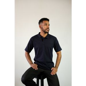Polo Unissex Azul Marinho