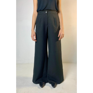 Calça Social Feminina - Modelo Alfaiataria Pantalona